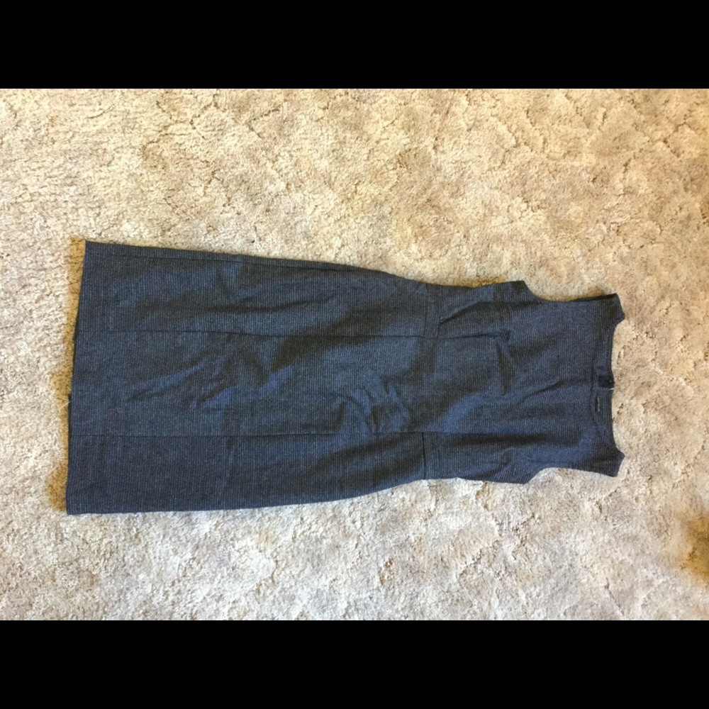 Ann Taylor small checked sheath dress